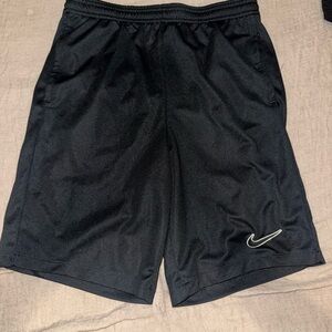 Nike Boys Black Sports Shorts